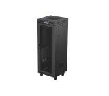 Lanberg rack cabinet 19" free-standing 32U/600X600 (FLAT PACK) with mesh door LCD black