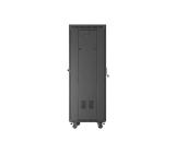 Lanberg rack cabinet 19" free-standing 32U/600X600 (FLAT PACK) with mesh door LCD black