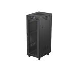 Lanberg rack cabinet 19" free-standing 32U/600X800 (FLAT PACK) with mesh door LCD black