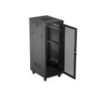 Lanberg rack cabinet 19" free-standing 32U/600X800 (FLAT PACK) with mesh door LCD black