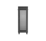 Lanberg rack cabinet 19" free-standing 32U/600X800 (FLAT PACK) with mesh door LCD black