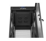 Lanberg rack cabinet 19" free-standing 32U/600X800 (FLAT PACK) with mesh door LCD black