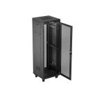 Lanberg rack cabinet 19" free-standing 37U/600X600 (FLAT PACK) with mesh door LCD black