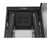 Lanberg rack cabinet 19" free-standing 37U/600X800 (FLAT PACK) with mesh door LCD black