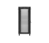 Lanberg rack cabinet 19" free-standing 37U/600X800 (FLAT PACK) with mesh door LCD black