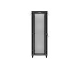 Lanberg rack cabinet 19" free-standing 47U/800X800 (FLAT PACK) with mesh door LCD black