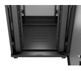 Lanberg rack cabinet 19" free-standing 47U/800X800 (FLAT PACK) with mesh door LCD black