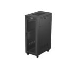 Lanberg rack cabinet 19" free-standing 32U/600X1000 (FLAT PACK) with mesh door LCD black