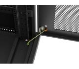 Lanberg rack cabinet 19" free-standing 32U/600X1000 (FLAT PACK) with mesh door LCD black