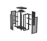 Lanberg rack cabinet 19" free-standing 32U/600X1000 (FLAT PACK) with mesh door LCD black