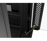 Lanberg rack cabinet 19" free-standing 32U/600X1000 (FLAT PACK) with glass door LCD black