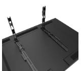 Neomounts Level-750 Wall Mount (XL, 125 kg, kickstand, lockable, connectable, VESA 600x400)
