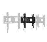 Neomounts Level-750 Wall Mount (XL, 125 kg, tiltable, tilt guard, connectable, VESA 400x400)