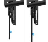 Neomounts Level-750 Wall Mount (XL, 125 kg, tiltable, tilt guard, connectable, VESA 600x400)
