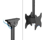 Neomounts Back-to-Back Screen Ceiling Mount (Height: 106-156 cm)