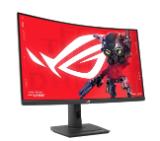 Asus ROG Strix XG32WCS Gaming Monitor  32'', 2560x1440, Curved, 180Hz (Above 144Hz), 1ms (GTG), Fast VA, Extreme Low Motion Blur Sync, USB Type-C, FreeSync, DisplayWidget Center, tripod socket, HDR, Black