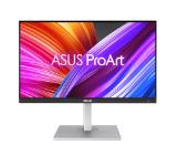 Asus ProArt Display PA278CGV Professional Monitor 27 ", IPS, QHD (2560 x 1440), 144 Hz, USB-C PD 90W, VESA DisplayHDR 400, FreeSync Premium, Ergonomic Stand, Green Sustainability,Black +Silver
