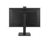 Asus BE279QFK Video Conferencing Monitor ,27", Full HD, IPS, 100Hz, Frameless, Full HD Webcam, Mic Array, Stereo Speakers, Height Adjustable, Ergonomic Design, HDMI, Eye Care, Low Blue Light, Flicker Free, Wall Mountable, Sustainability,Black