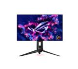 Asus ROG Swift OLED PG27AQDP Gaming monitor 27 ", WOLED panel, 480 Hz (above 360Hz), 0.03 ms (GTG), FreeSync Premium, custom heatsink, ASUS OLED Care+, AI Assistant, VESA DisplayHDR 400 True Black, uniform brightness, 99% DCI-P3, true 10-bit color