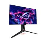 Asus ROG Swift OLED PG27AQDP Gaming monitor 27 ", WOLED panel, 480 Hz (above 360Hz), 0.03 ms (GTG), FreeSync Premium, custom heatsink, ASUS OLED Care+, AI Assistant, VESA DisplayHDR 400 True Black, uniform brightness, 99% DCI-P3, true 10-bit color