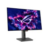 Asus ROG Strix OLED XG27AQDMG Gaming monitor ,27", 1440p glossy WOLED panel, 240 Hz, 0.03 ms, custom heatsink, OLED Anti-flicker, ASUS OLED Care, uniform brightness, G-SYNC compatible, 99% DCI-P3, and DisplayWidget Center,Black/Aura Sync
