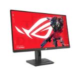 Asus ROG Strix XG27ACG Gaming Monitor,27", 2k( 2560x1440), 180Hz (Above 144Hz), 1ms (GTG), Fast IPS, Extreme Low Motion Blur Sync, USB Type-C, G-Sync compatible (processing), DisplayWidget Center, tripod socket, HDR, USB Type-C Black, Aura Sync