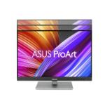 Asus ProArt Display PA248CNV Professional Monitor 24.1", IPS, 16:10, WUXGA (1920 x 1200),300cd/m2, 100% sRGB, 100% Rec.709, Color Accuracy DE < 2, Calman Verified, USB-C Docking, RJ45, 75Hz,Black HDR-10,2x2B2 Ergonomic Stand, 2х2w,Black
