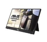 Asus ZenScreen MB16ACV Portable USB Monitor,15.6'', Full HD (1920 x1080), IPS, 250 cd/m2, Hybrid Signal Solution, USB Type-C, Flicker Free, Blue Light Filter, Anti-glare surface, Antibacterial treatment, Black