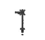 Neomounts Nero Single Flat Screen Desk Mount (phone holder+Quick-fix clamp/grommet)