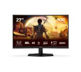 AOC C27G42E, 27" Curved 1500R, VA, WLED, 1920x1080@180Hz, 1ms GtG, 0.5ms MPRT, 300cd m/2, 3000:1, 80M:1 DCR, Adaptive Sync, FlickerFree, Low Blue Light, 2Wx2, Tilt, 2xHDMI, DP