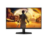 AOC C27G42E, 27" Curved 1500R, VA, WLED, 1920x1080@180Hz, 1ms GtG, 0.5ms MPRT, 300cd m/2, 3000:1, 80M:1 DCR, Adaptive Sync, FlickerFree, Low Blue Light, 2Wx2, Tilt, 2xHDMI, DP