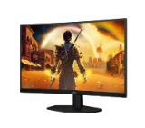 AOC C27G42E, 27" Curved 1500R, VA, WLED, 1920x1080@180Hz, 1ms GtG, 0.5ms MPRT, 300cd m/2, 3000:1, 80M:1 DCR, Adaptive Sync, FlickerFree, Low Blue Light, 2Wx2, Tilt, 2xHDMI, DP