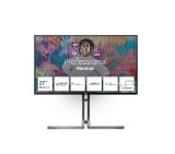 AOC U27U3CV, 27" Nano IPS WLED, 3840x2160@60Hz, 4ms GtG, 400cd m/2, 1300:1, 50M:1 DCR, Adaptive Sync, FlickerFree, Low Blue Light, 3Wx2, Tilt, Height Adjust, Pivot, Swivel, 2xHDMI, DP, USB hub