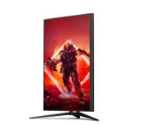 AOC AG325QZN/EU, 31.5" Fast VA WLED, 2560x1440@240Hz, 1ms GtG, 0.5ms MPRT, 400cd m/2, 4000:1, 80M:1 DCR, Adaptive Sync, FlickerFree, Tilt, Height Adjust, Pivot, Swivel, 2xHDMI, 2xDP, USB hub