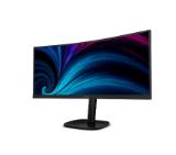 Philips 34B2U3600C, 34" Curved 1500R, VA, WLED, 3440x1440@120Hz, 4ms GtG, 300cd m/2, 3500:1, 50M:1 DCR, Adaptive Sync, FlickerFree, SoftBlue, 5Wx2, Tilt, Height Adjust, Swivel, HDMI, DP, USB hub
