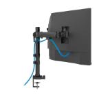Neomounts Nero Triple Flat Screen Desk Mount (phone holder+Quick-fix clamp/grommet)