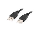 Lanberg USB-A M/M 2.0 cable 1.8m black