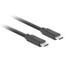 Lanberg USB-C M/M 3.1 gen 2 cable 0.5m 10GB/s pd100w black