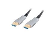 Lanberg HDMI M/M v2.0 cable 10m optical black aoc