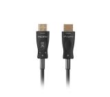 Lanberg HDMI M/M v2.1 cable 10m optical black aoc