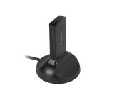Lanberg USB adapter wireless network card nc-3000-wi ax3000 tri-band 2x internal antennas