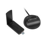 Lanberg USB adapter wireless network card nc-3000-wi ax3000 tri-band 2x internal antennas