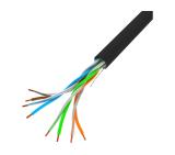 Lanberg LAN cable CAT.5e utp 305m solid cu black fluke