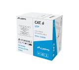 Lanberg LAN cable CAT.6 305m solid cca grey fluke passed