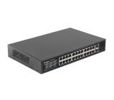 Lanberg switch 24x 100mb poe+/2x combo rack 19" gigabit ethernet 360w v2