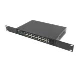 Lanberg switch 24x 1GB poe+/2x GB 2x sfp rack 19" gigabit ethernet 250w