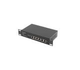 Lanberg switch 4x 100mb poe+/2x 100mb unmanaged rack 10"/19" fast ethernet 60w