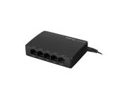 Lanberg switch dsp2-1005-12v 5x 1GB/s unmanaged gigabit ethernet desktop 12v