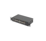 Lanberg switch rsge-16 16x 1GB gigabit ethernet unmanaged rack 10"/19"
