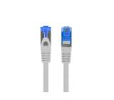 Lanberg patchcord CAT.6a s/ftp lszh cca 1.5m grey fluke passed